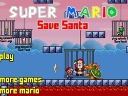 Марио спасает Санта Клауса